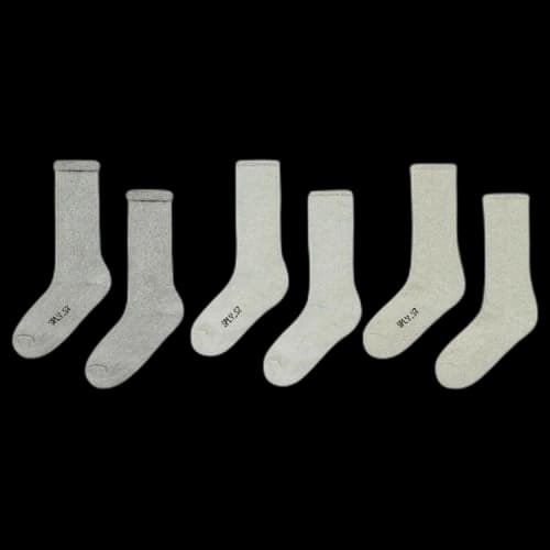 Kanye West Bouclette Socks (3 Pack) 'Two'