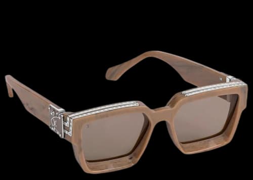 Louis Vuitton 1.1 Millionaires Sunglasses Camel