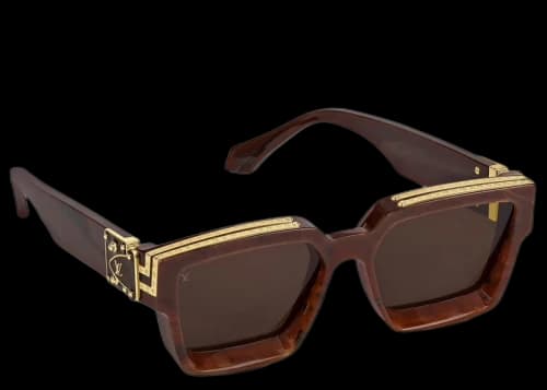 Louis Vuitton 1.1 Millionaires Sunglasses Chocolate