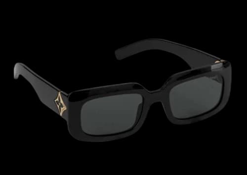 Louis Vuitton Noir Louis Vuitton x Nigo LFlower Sunglasses Noir