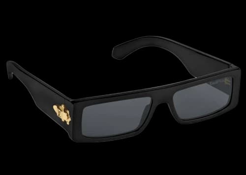 Louis Vuitton Noir Louis Vuitton x Nigo Lock Sunglasses Noir