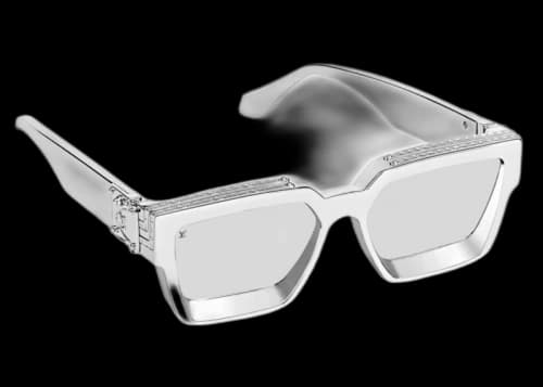 Louis Vuitton 1.1 Millionaires Sunglasses Silver