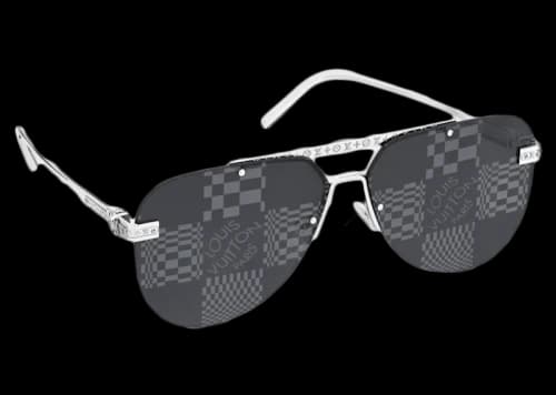 Louis Vuitton LV Ash Sunglasses Silver