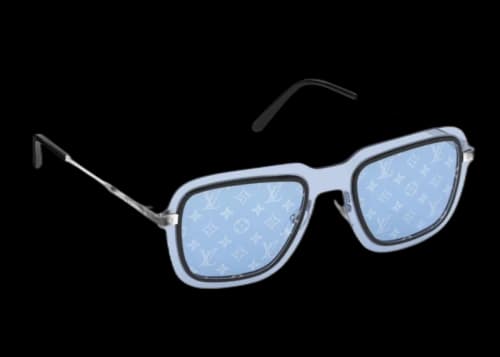 Louis Vuitton LV Sunglasses Glass Blue