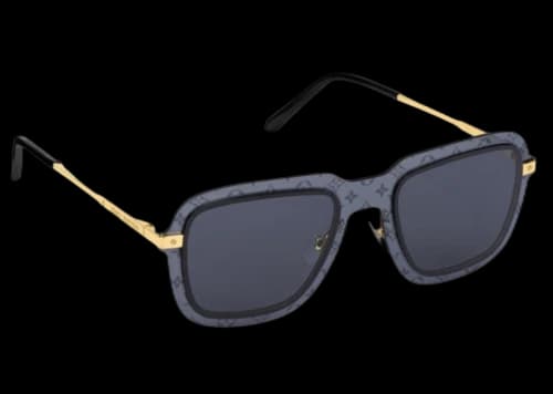 Louis Vuitton LV Sunglasses Glass Black