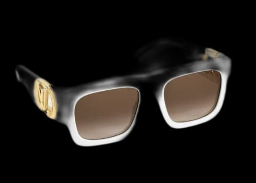 Louis Vuitton LV Link Square Sunglasses White