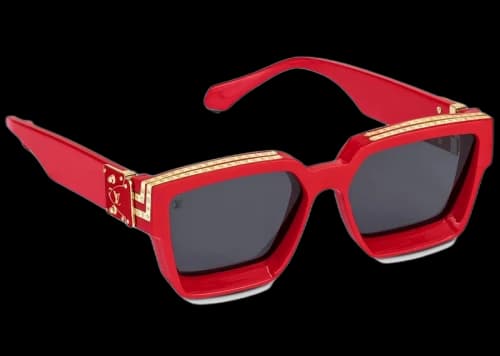 Louis Vuitton 1.1 Millionaires Sunglasses Red