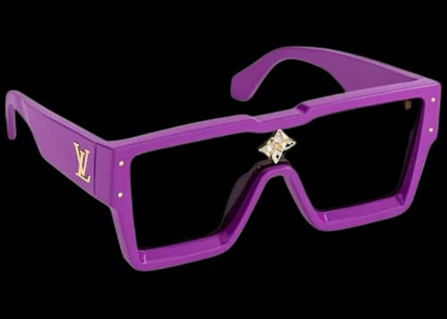 Louis Vuitton Cyclone Sunglasses Purple