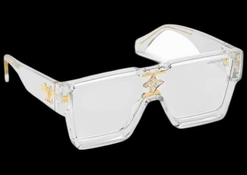 Louis Vuitton Cyclone Sunglasses Transparent