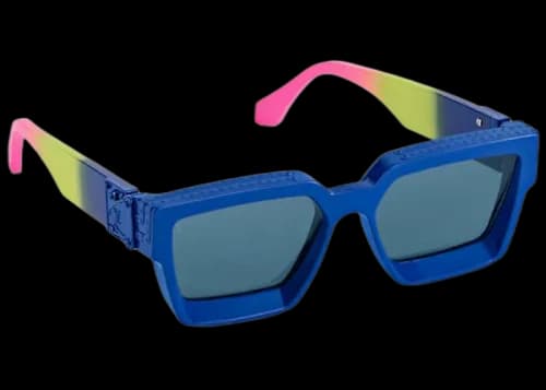 Louis Vuitton 1.1 Millionaires Sunglasses Blue Gradient Pink