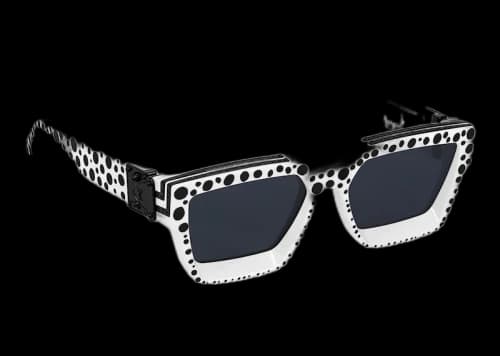 Louis Vuitton x Yayoi Kusama 1.1 Millionaires Infinity Dots Sunglasses White/Black (Z1900E)