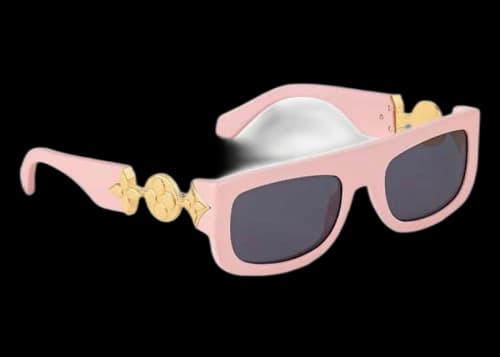Louis Vuitton by Tyler, the Creator Monogram Tribute Sunglasses Light Pink