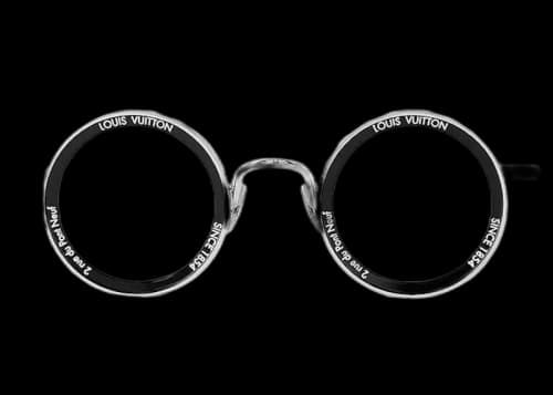 Louis Vuitton LV Supervision Metal Round Sunglasses Silver