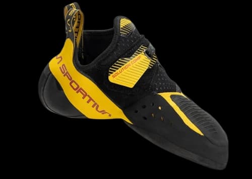 La Sportiva Solution Comp Black Yellow