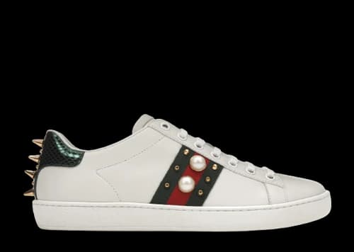 Gucci Ace Studded Pearl (Women's)