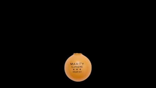 A24 Marty Supreme Orange Ball Ornament Orange