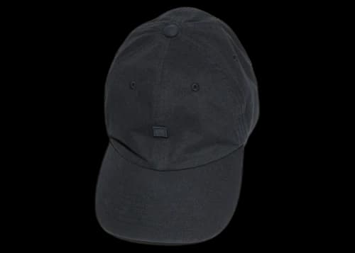 Acne Studios Face Logo Baseball 6-Panel Cap Black