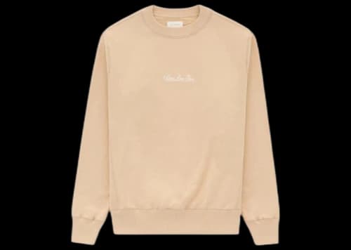 Aime Leon Dore ALD Uniform Crewneck Sweatshirt Tan