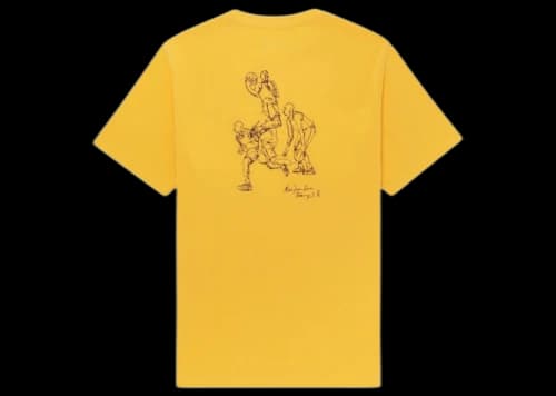 Aime Leon Dore Basketball Study Tee Yellow