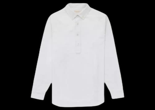 Aime Leon Dore Braided Poplin Pullover Pullover White