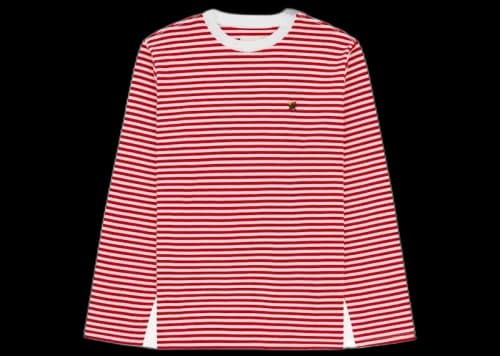 Aime Leon Dore Breton Stripe Long-Sleeve Tee Red