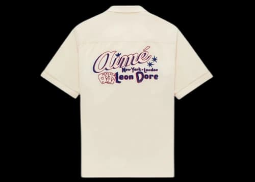 Aime Leon Dore Casino Shirt Cream