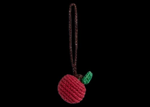 Aime Leon Dore Crochet Charm Apple
