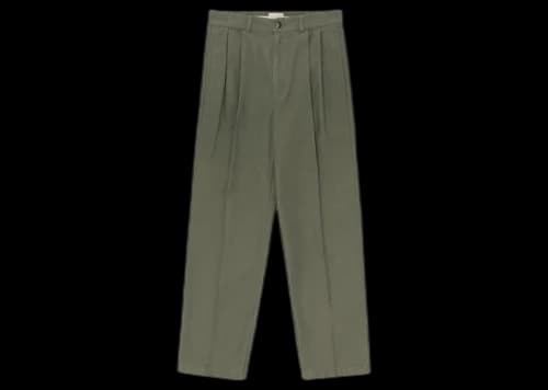 Aime Leon Dore Double Pleated Pant Green