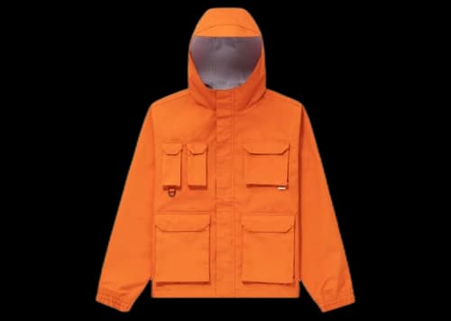 Aime Leon Dore Hooded Utility Jacket Orange