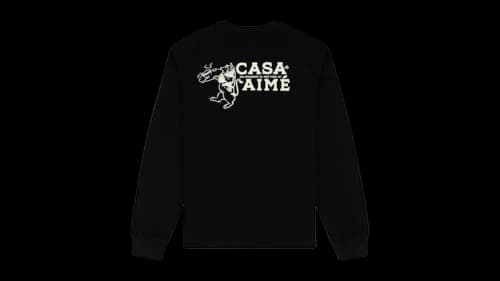 Aime Leon Dore Long-Sleeve Casa Tee Jet Black