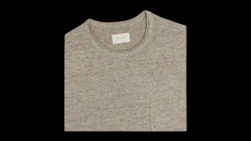 Aime Leon Dore Long-Sleeve Knit Pocket Tee Green