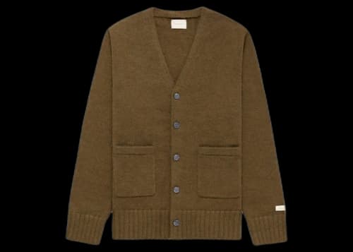 Aime Leon Dore Mohair Cardigan Green