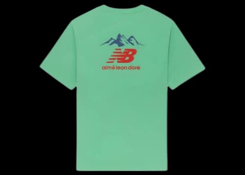 Aime Leon Dore New Balance Graphic Logo Tee Green