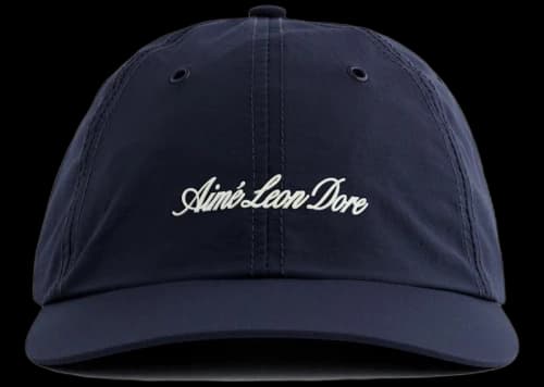 Aime Leon Dore Nylon Logo Hat Blue