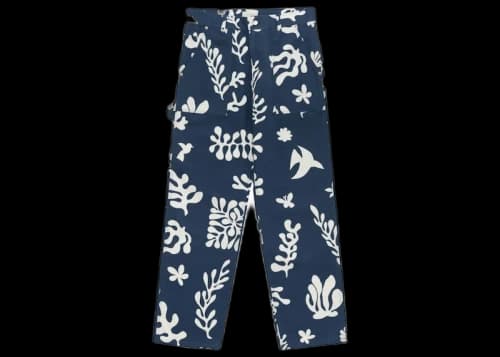 Aime Leon Dore Printed Cutout Workwear Pant Navy