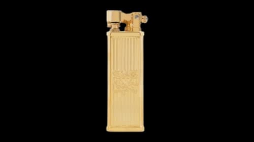 Aime Leon Dore Queens Crest Engraved Lighter Gold