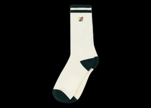 Aime Leon Dore Striped Crest Sock Pine Grove