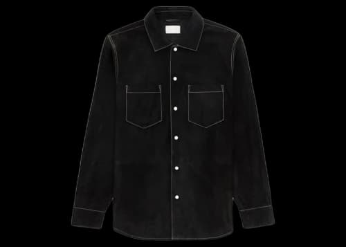 Aime Leon Dore Suede Shirt Black