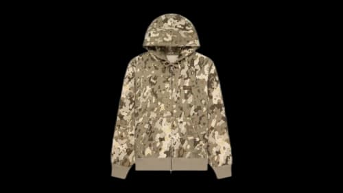Aime Leon Dore Washed Full-Zip Hoodie Camo