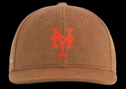 Aime Leon Dore x New Era Moleskin Mets Hat Tan