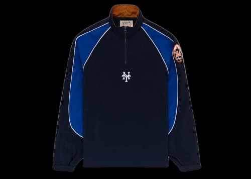 Aime Leon Dore x New York Mets Nylon Pullover Navy