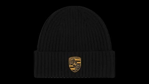 Aime Leon Dore x Porsche Cashmere Beanie Black