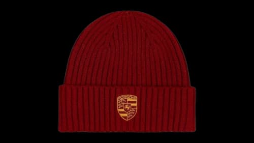 Aime Leon Dore x Porsche Cashmere Beanie Red