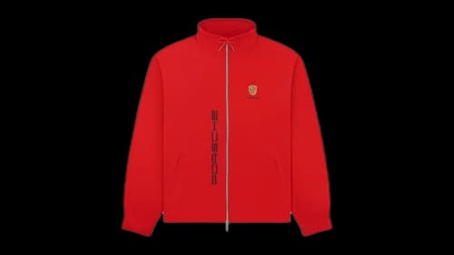 Aime Leon Dore x Porsche Nylon Track Jacket Red