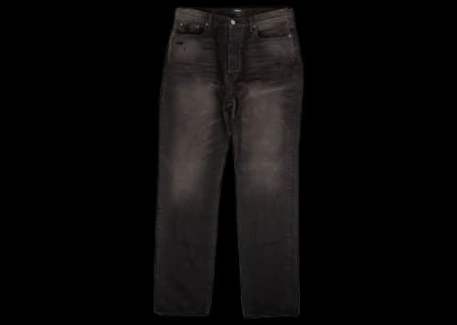 AMIRI Vintage Loose Stack Straight Fit Jeans Black