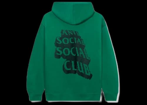 Anti Social Social Club 1.5 Hoodie Green