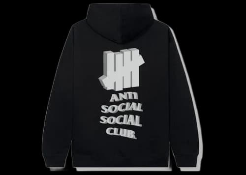 Anti Social Social Club 1st And La Brea Hoodie Black