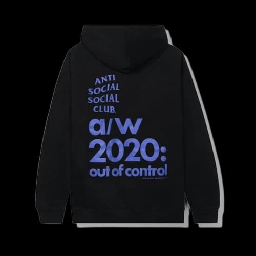 Anti Social Social Club 2020 Hoodie Black