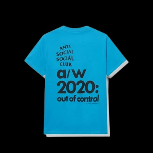 Anti Social Social Club 2020 Tee Turquise