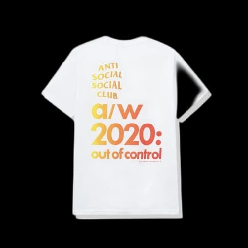 Anti Social Social Club 2020 Tee White